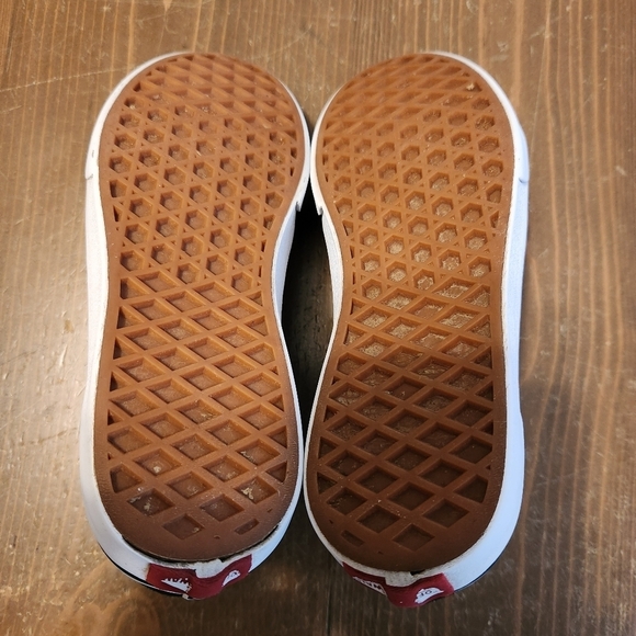 Vans Old Skool Electro Flames  Skateboarding Glow In Dark Sneakers Kids Size 2 - Picture 12 of 14